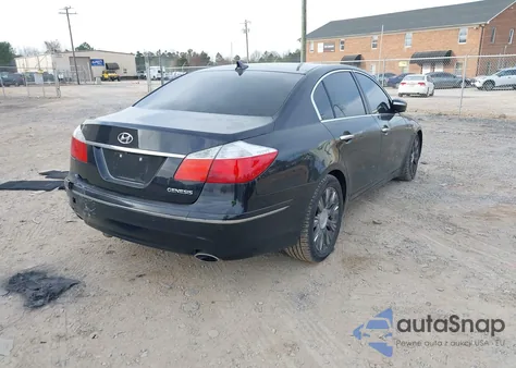 2009 Hyundai Genesis 3.8 из США, поврежденный, VIN KMHGC46E69U054209